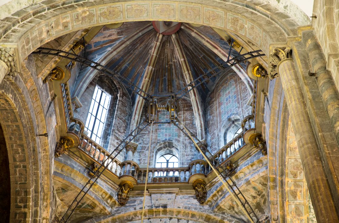 interior catedral santiago de compostela